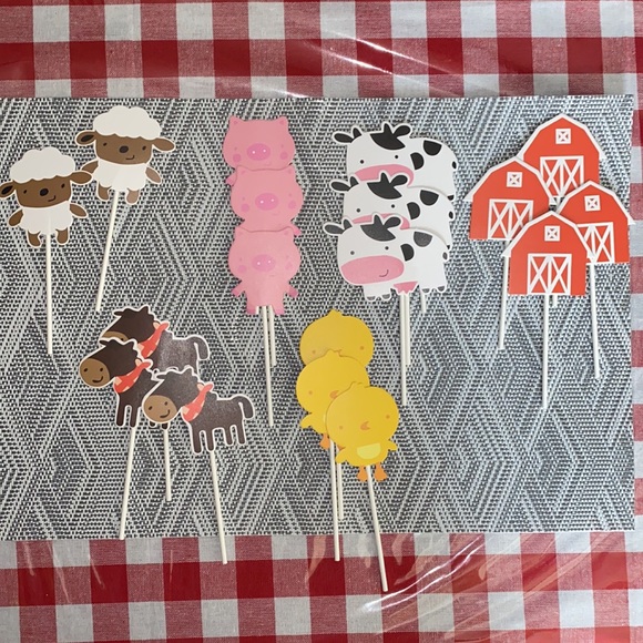 Barnyard birthday misc supplies bundle - Picture 7 of 9